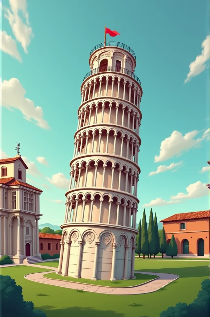Fun games in the shape of the Leaning Tower of Pisa