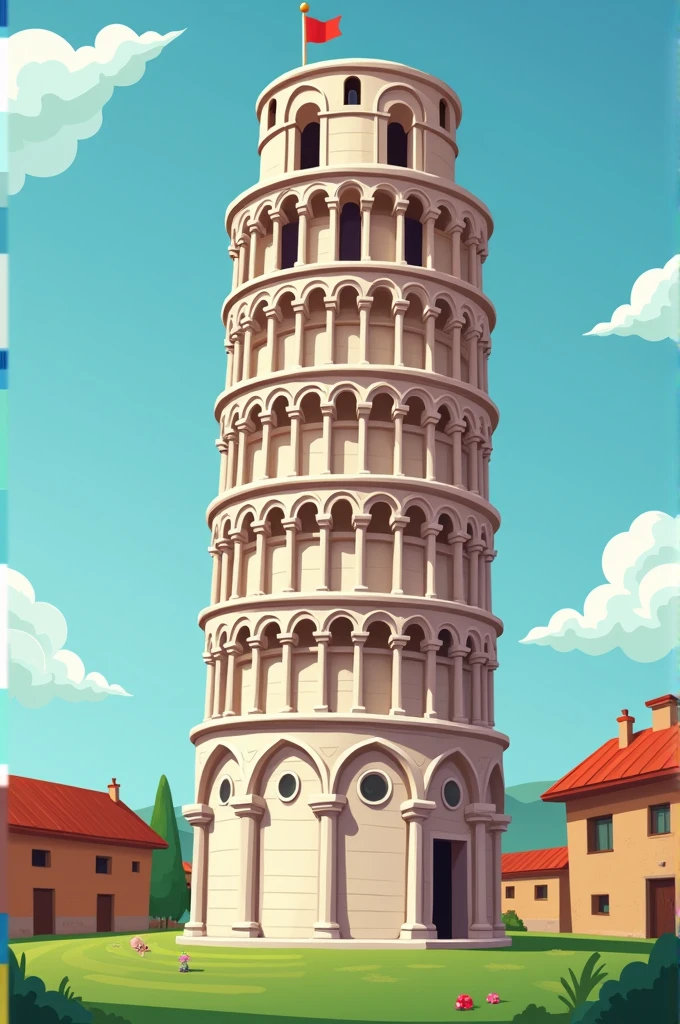 Fun games in the shape of the Leaning Tower of Pisa 