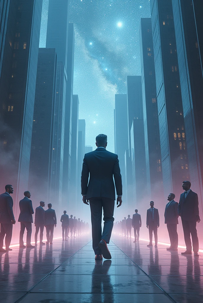 Create a character from a character: Leonardo Torres was a man who dominated the world around him. At 58 years old, he had achieved everything that society considers success: was the CEO of one of the largest technology companies in Latin America, had an incalculable fortune and lived in a luxurious mansion, located in one of the most exclusive neighborhoods in the city. Surrounded by art objects, sports cars and influential friends, he was the embodiment of material victory.
His imposing presence was unmistakable: A tall man, of robust build, perfectly slicked back gray hair, and eyes that radiated a mixture of intelligence and coldness. He wore tailor-made suits, every detail of his appearance meticulously calculated to convey power and control. For Leonardo, life was a game where he always came out victorious. And he played to win.
he didn't believe in life after death, and died, and discovered what he would have to face in the spiritual world