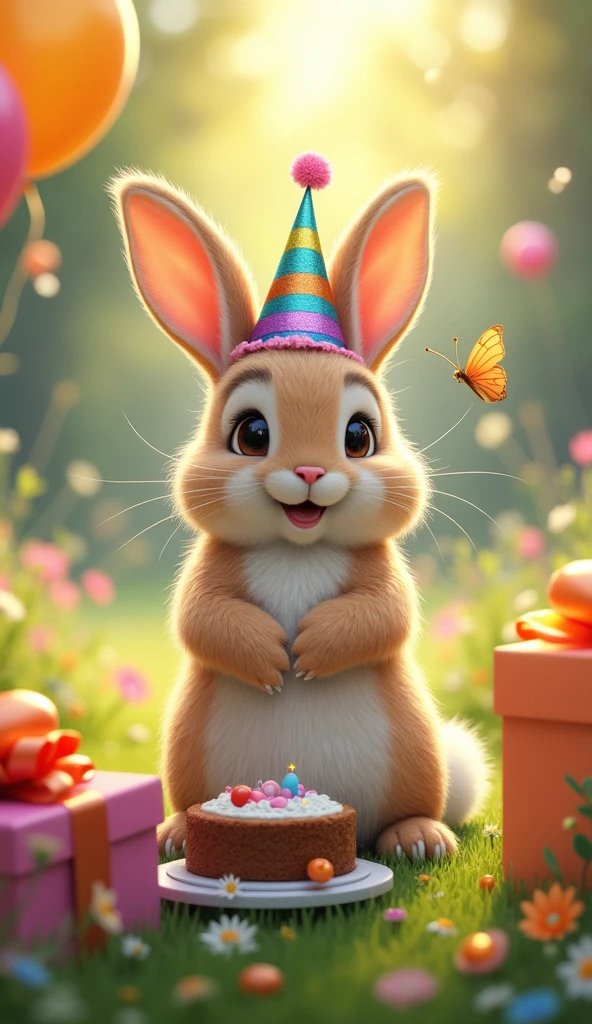 Happy birthday Bunny ( text is bunny name 