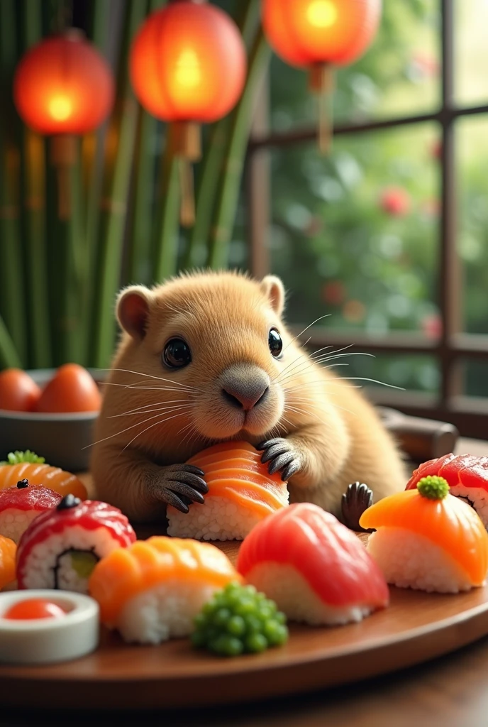 Capybara sushi