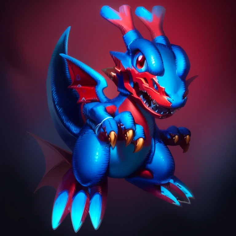 cartoon dragon with red wings flying in the air, a cute little blue dragon, dra the dragon, guggimon, blue dragon, a baddass dragon, digimon key art, but as an anthropomorphic dragon, anthropomorphic dragon, blue scaled dragon, as an anthropomorphic dragon, digesting a small dragon, similar to pokemon
