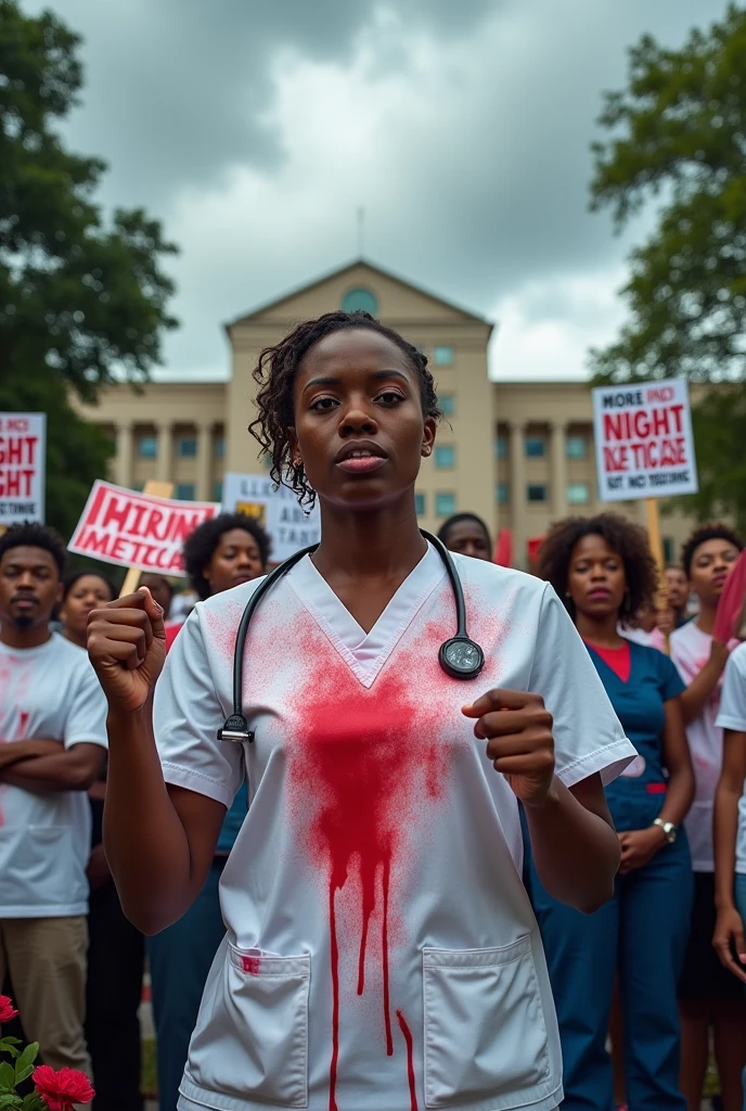 doctor rape protest