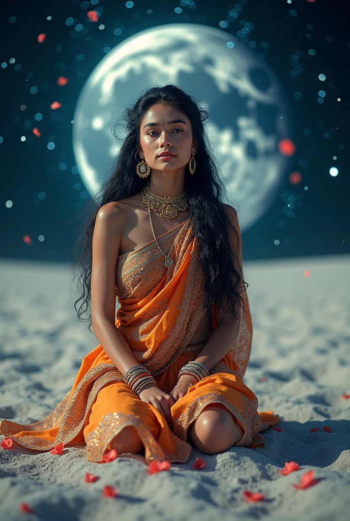 Indian from moon