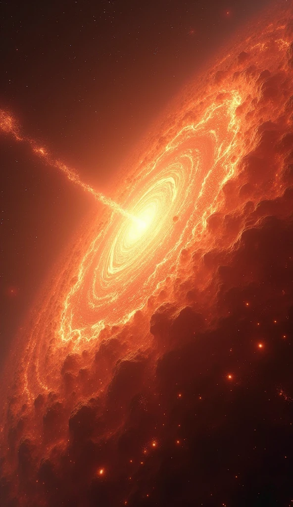 Imagine a species of amorphous, plasma-based lifeforms that reside within the magnetic fields of neutron stars. These Plasma Morphs have no fixed shape, constantly shifting and flowing as they interact with the intense electromagnetic forces around them. Their bodies are composed of superheated, ionized gas, glowing with an intense, fiery light that pulses in rhythm with the star's magnetic field. Despite their seemingly chaotic appearance, the Morphs are highly intelligent, communicating with one another through bursts of electromagnetic energy that create intricate patterns of light and sound. They have the ability to manipulate their own magnetic fields, allowing them to move through space with incredible speed and precision. The Morphs are solitary creatures, spending most of their existence in isolation, but occasionally gathering in massive, swirling clouds of plasma that create spectacular light shows visible from light-years away.