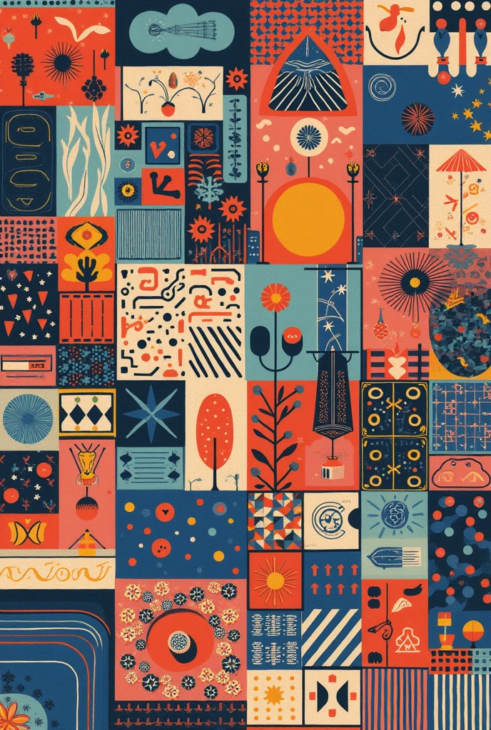 Modular art pattern