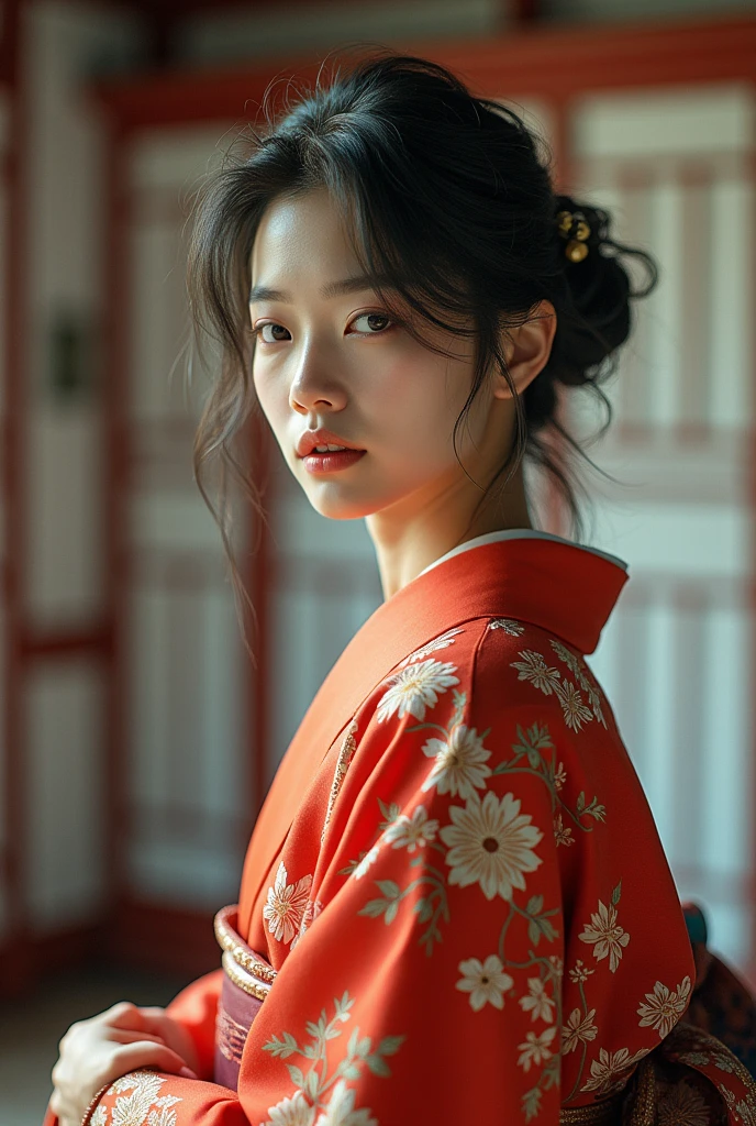 Jimin in kimono