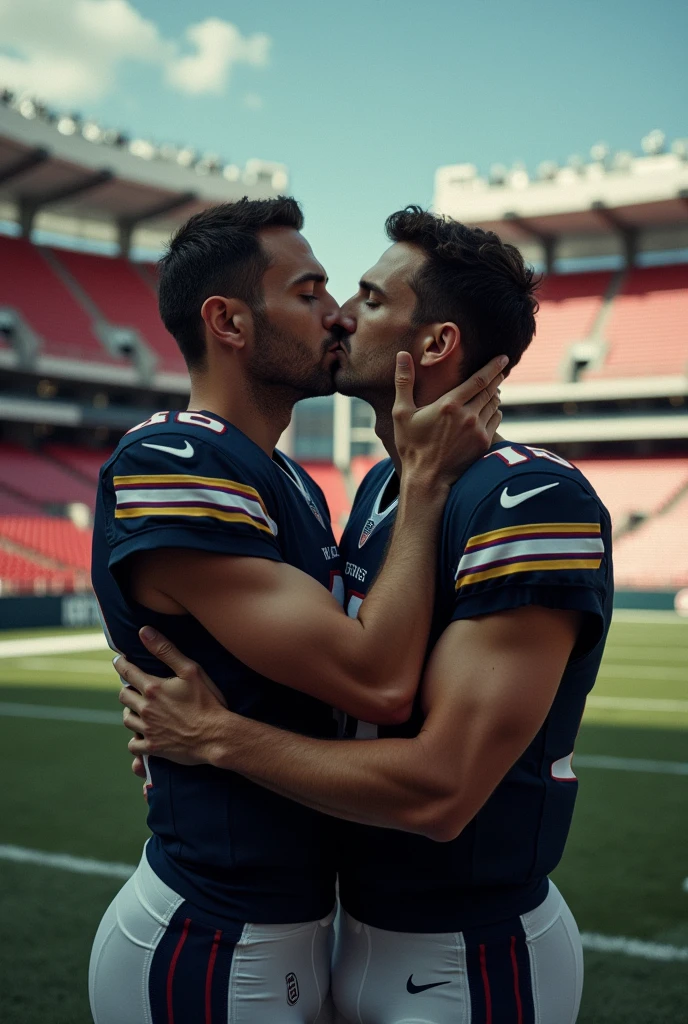 Kirk Cousins kissing himself in atlanta falcons 