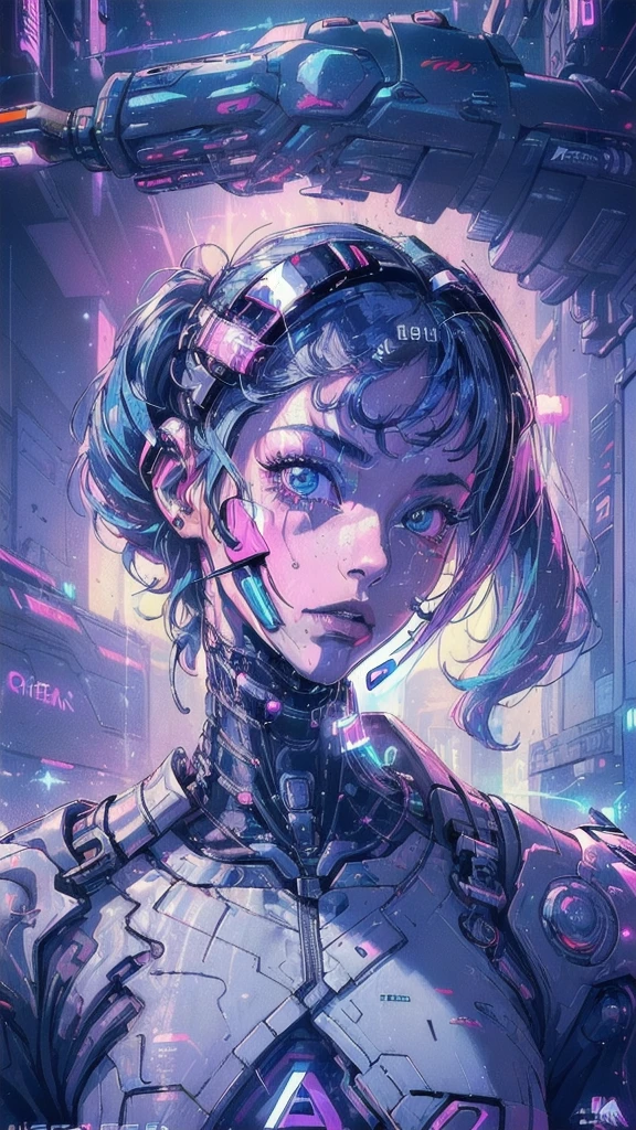 (((masterpiece, highest quality))),(((solo:1.2))),(((1girl:1.2))),32k wallpaper, very detailed, poster, vintage science fiction,(((((geometric cinematic movie poster))))), ((((bauhaus)))),(((abstract))),((((mid century modern)))),(((((portfolio))))),(((((Close-up))))),(((((bust up))))),((((more various angle)))),(((highlight))),((((heterochromia)))),(((complete. detailed face))),(((Extremely talented))),(((most complecated machine))),(((Overall colorfully))),((((((Absolutely cyber punk background)))))),(((vaporwave))),(((Funny Face)))