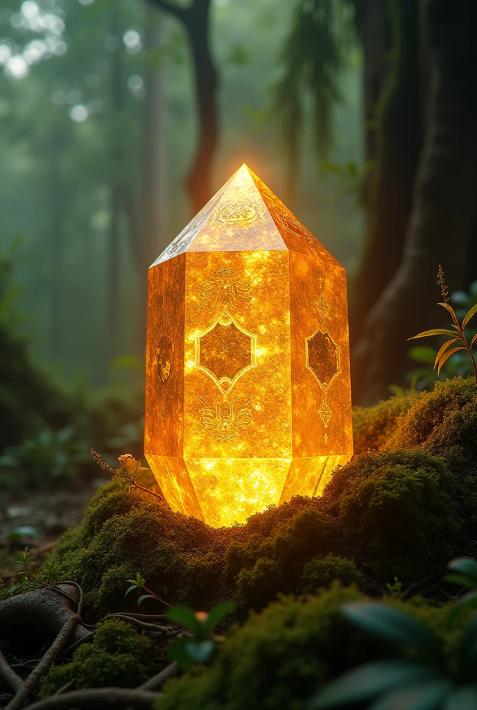 "Sun Crystal", a gemstone hidden in the heart of the Magic Forest