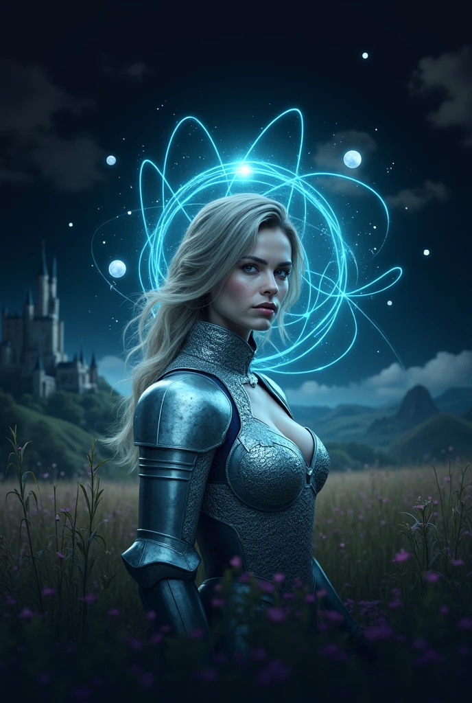 Prompts Copy prompts

(masterpiece), (extremely intricate:1.3), (realist), Portrait of an electron atom the most beautiful in the world, (medieval armor), metal reflections, Upper part of the body, outdoor, intense sunlight, distant castle, Detailed professional photography of a stunning woman., sharp focus, dramatic, awarded, cinematic lighting, octane render unreal engine, volumetric dtx, (film grain, blurred background, blurred closeup, bokeh, depth of field, Sunset, Motion blur:1.3), coat of mail

