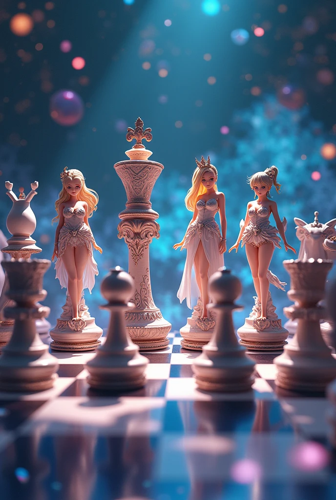 Anime Chess Men Women