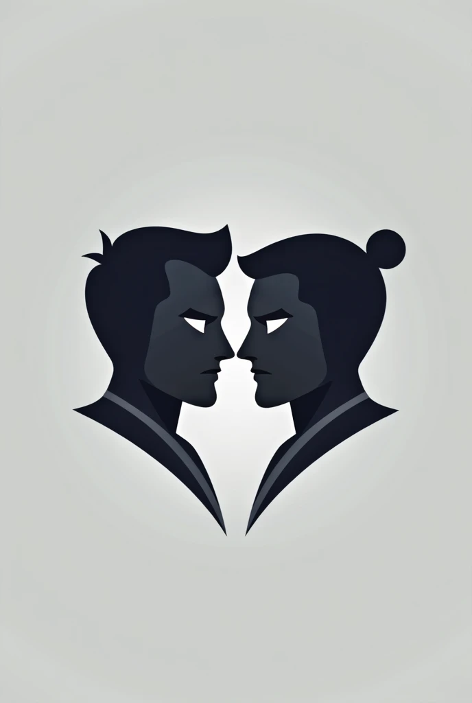 An esports logo with the name F2F that stands for the meaning of Face 2 Face Esports which should be simple and classic