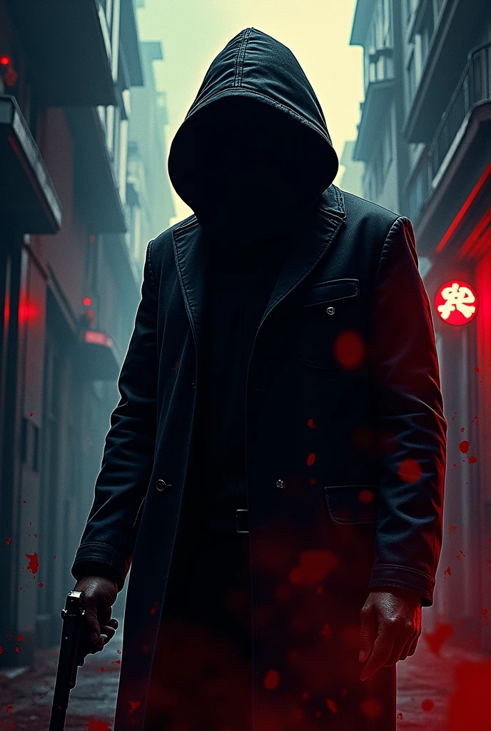 I will make a poster, will the poster be cinematic and the design of the poster will be crime and bloody
