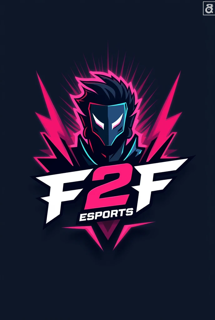 An esports logo with the name F2F that stands for the meaning of Face 2 Face Esports which should for pubg