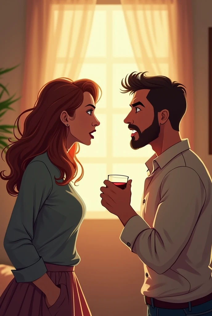 Wife: Why are you wasting money on alcohol?
Husband: Why are you wasting money on beauty parlour?
Wife: I do this for you so that you find me beautiful.
Husband: I also drink alcohol so that you can make me look beautiful.