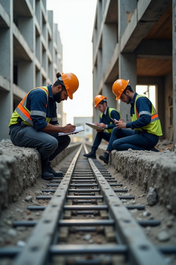 The IOW found that the wrong size of reinforcement bar was used and the wrong way of installation
