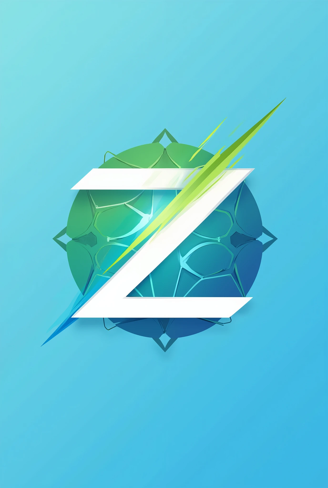 Design the logo of ZADRAN, the company's main product is photovoltaic solar new energy
