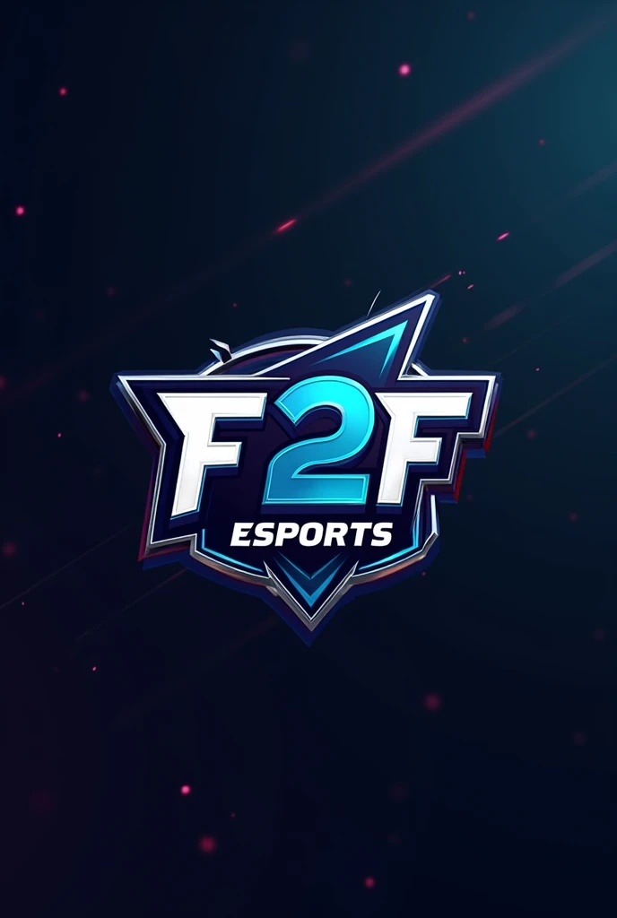 An esports logo with the name F2F that stands for the meaning of Face 2 Face Esports where F2F Esports should be written