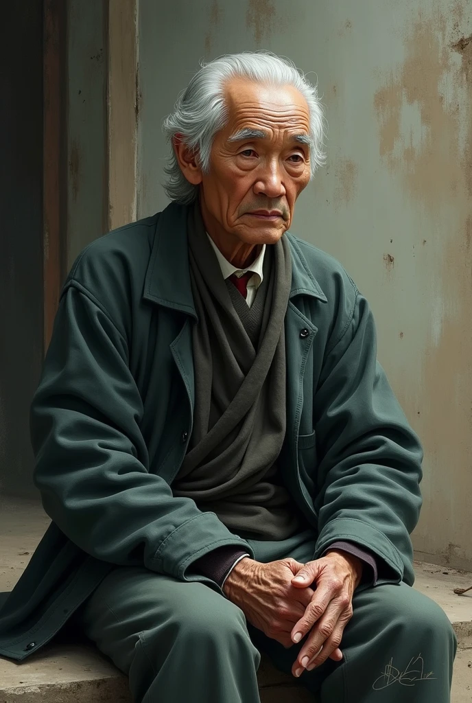 History asian character thinking 