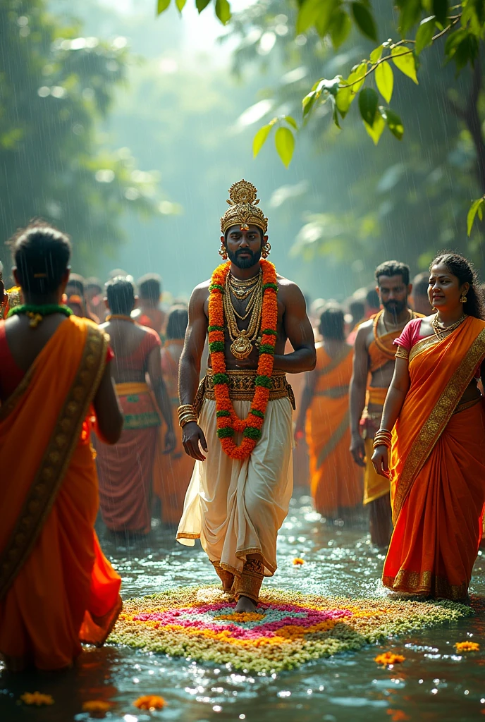 Onam season maveli comes to India during flood period 