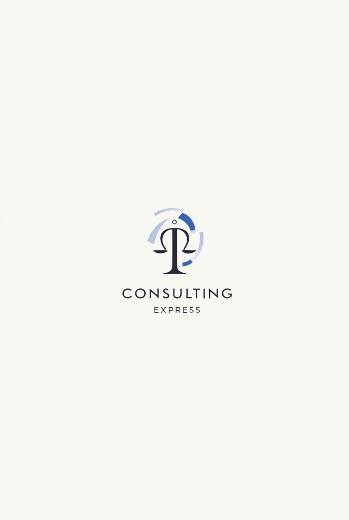 Minimalist logo for Consulting Express, which is an online platform for consulting laws.