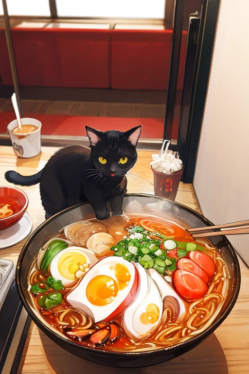 Cat and Jiro Ramen.