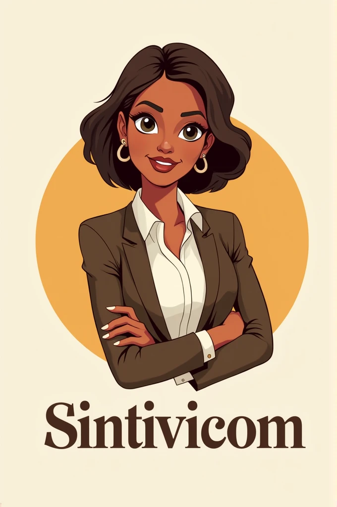 SINTIVICOM MS BROWN LOGO