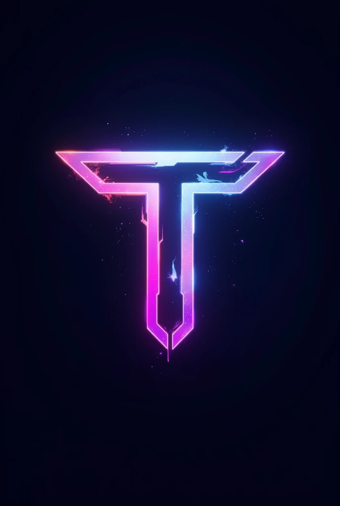 Logo for a Twitch channel with a gaming theme and the letter T