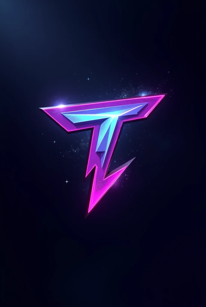 Logo for a Twitch channel with a gaming theme and the letter T