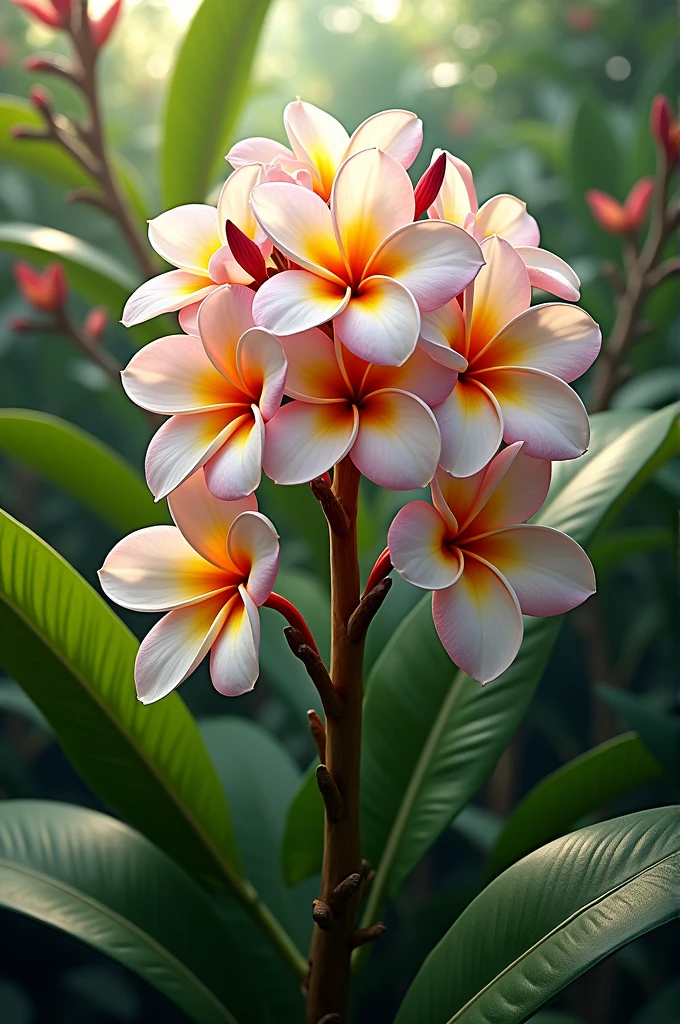 Plumeria flower tree