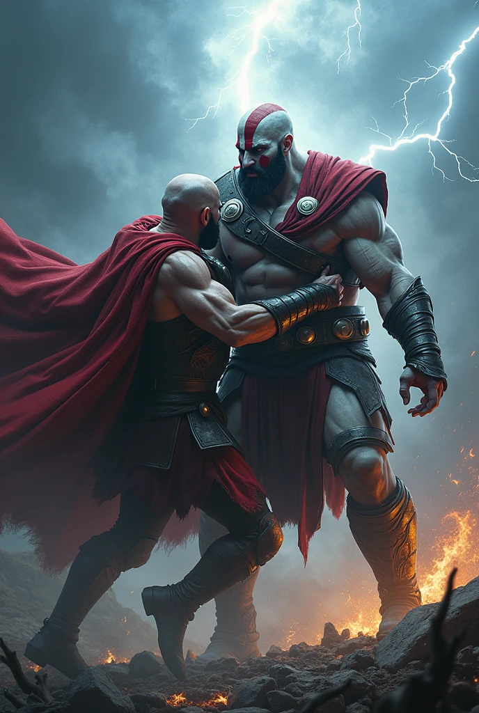 Kratos defeat thor