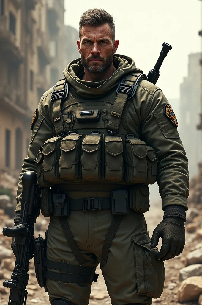 man soldier full body realistic