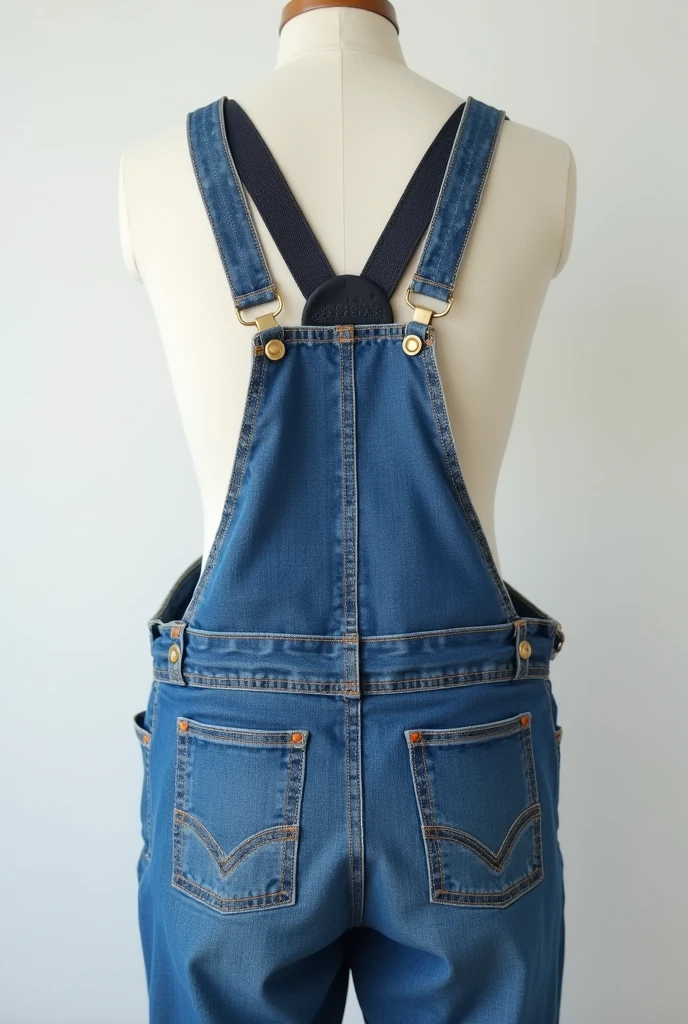 Can you give me a picture of the back of the overalls?, that only has the straps 