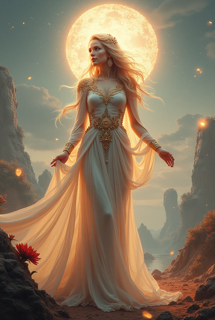 Beautiful Queen of planet venus