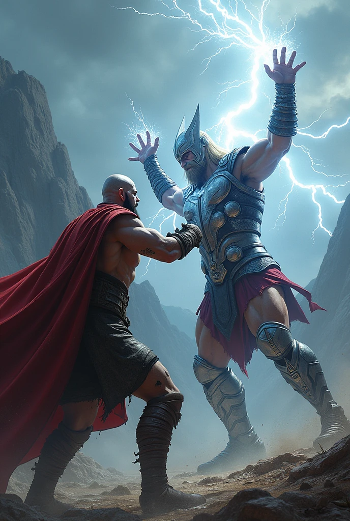 God of war Kratos defeat Marvel Thor