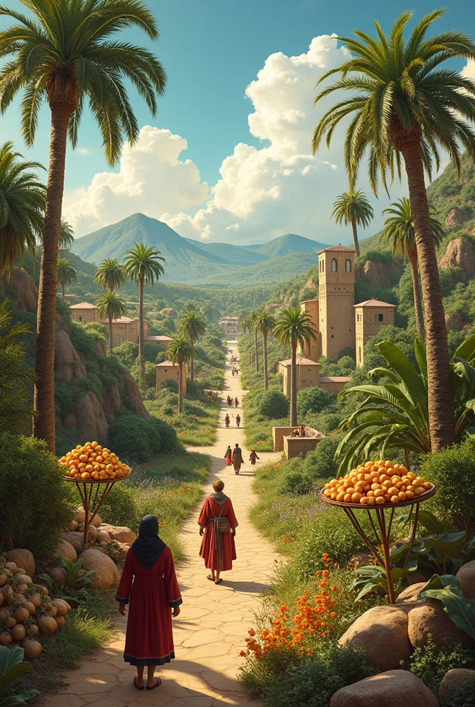 In reciprocity, and sometimes brought back by Columbus himself on his subsequent voyages, Garlic and onion came to the New World, the vine, the olive tree, beans and chickpeas, wheat, the oranges. and,
Although it may sound counterintuitive and incredible, Banana, coconut and sugar cane, They did come, through the Arabs, from the remote true Indies.