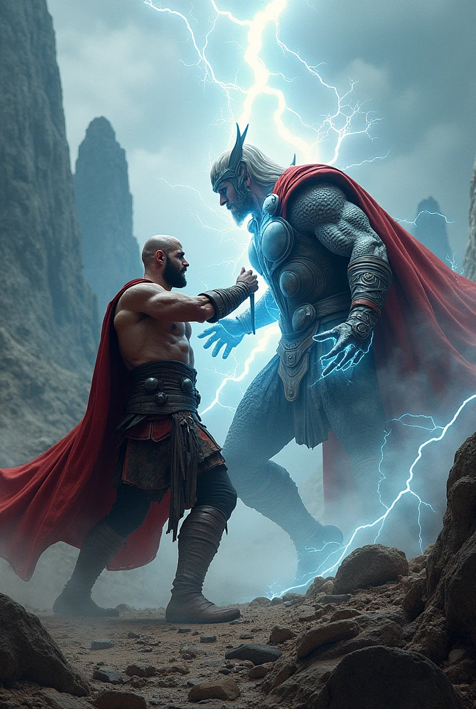 God of war Kratos defeat Marvel Thor
