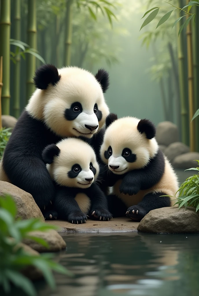 Panda twins are born in Hong Kong to Ying Ying