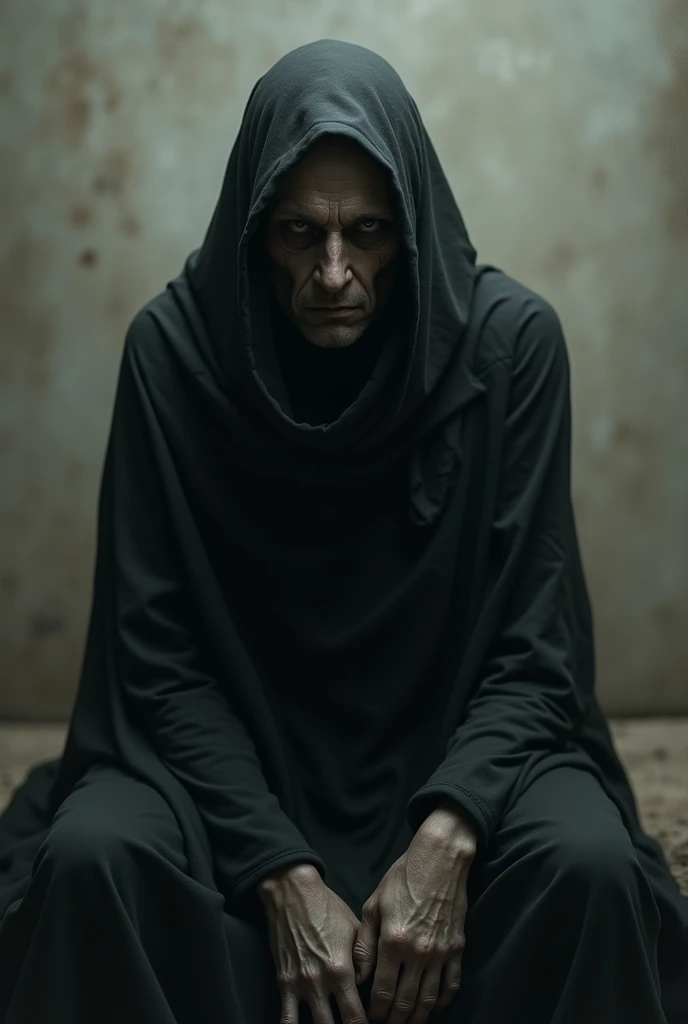 life is only pain, dead inside, totured, whearing all black