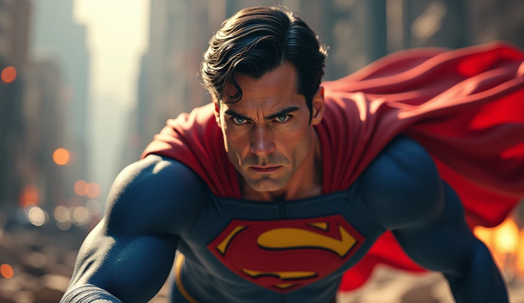 Hiper focus, Superman ultra realisitic, Reality, hiperReality