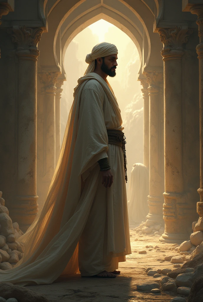 (for Bhot Hindi story)Jin gets ready after hearing Hazrat Sulaiman's message and asks what is your last wish.