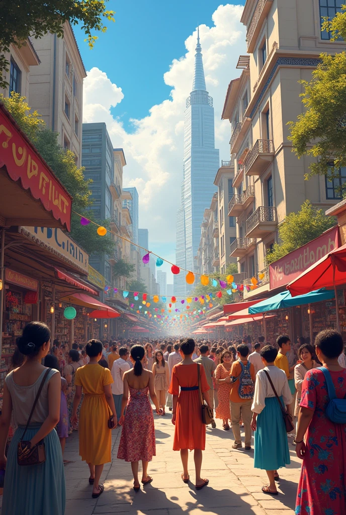 Create an image of multiculturalism