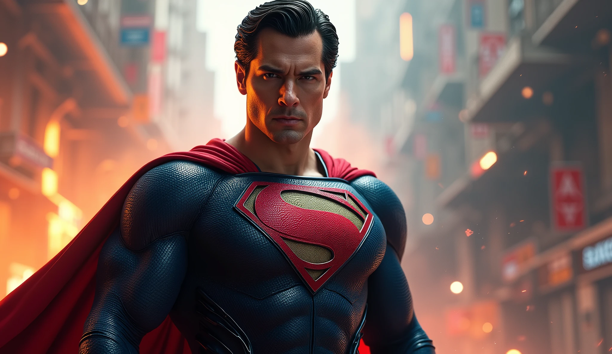 Hiper focus, Superman ultra realisitic, Reality, hiperReality