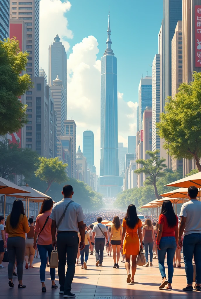 Create an image of cosmopolitan values