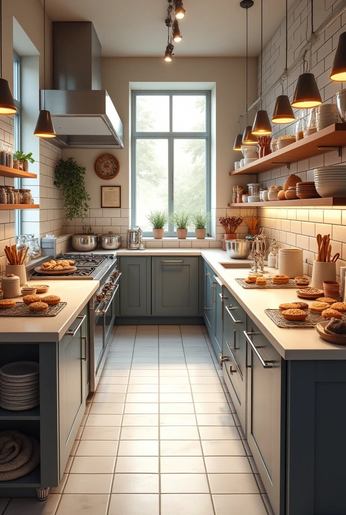 a 30 square meter pastry room 