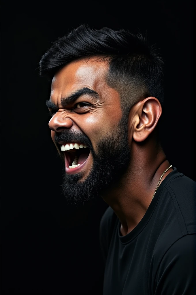 VIRAT KOHLI IN VERY aggresive mood