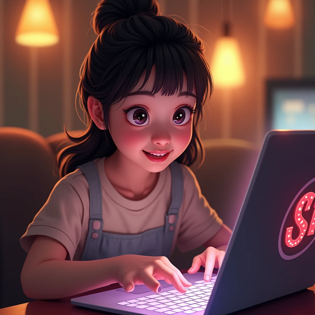 Asian Girl Cute Play Slot Gambling online