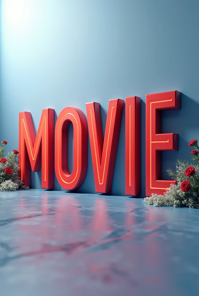 Make a 3d text poster of (ALL MOVIES AVAILABLE for sale) template
