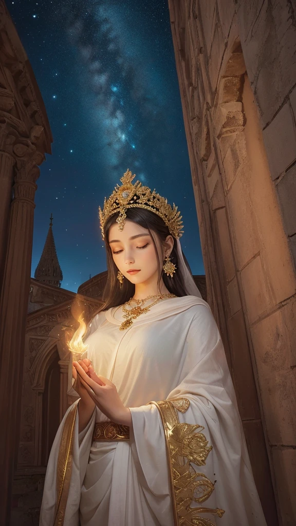 (best quality,8k,extremely detailed,masterpiece:1.2),(photorealistic:1.37),intricate,sacred,majestic,divine,golden light,sculpted details,traditional craftsmanship,ethereal beauty,serene environment,wisdom and enlightenment,harmonious colors,spiritual energy,tranquility and calmness,meticulously carved features,grand and magnificent,awe-inspiring presence,transcendent artistry,heavenly aura,holy sanctuary,glowing,reverential,regal pose,peaceful expression,spiritual elevation,transcendent experience,meditative atmosphere,unwavering faith,captivating allure,spiritual journey,divine revelation,luminous being,symbol of enlightenment,pure and sacred,heavenly grace,peaceful stillness,timeless beauty,cultural heritage,spiritual guidance,symbolic expression,ascetic refinement,timeless elegance,sublime devotion,realm of magic,spiritual awakening,white,fluffy,cute,adorable,pomeranian